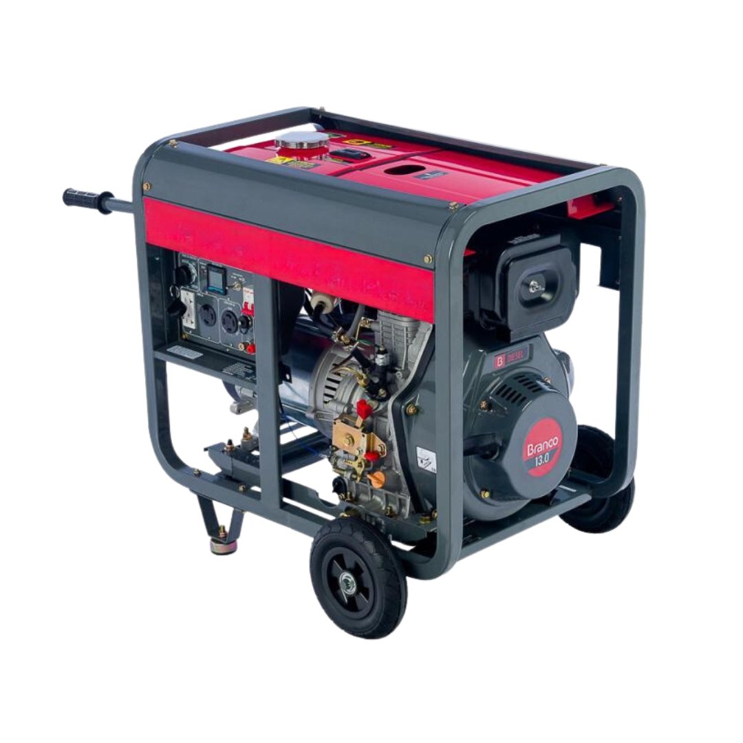 gerador de energia vermelho